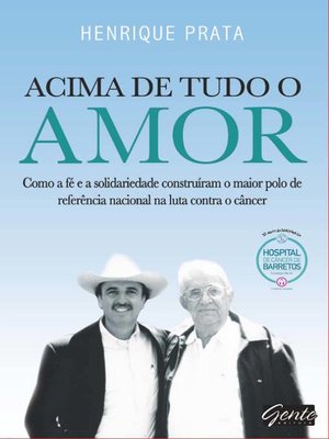 cover image of Acima de tudo o amor